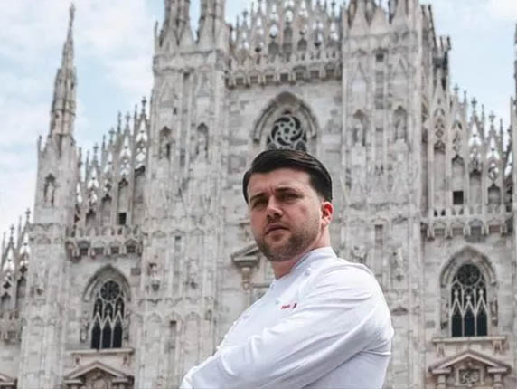 Emin Haziri da Kosovo a Canavacciuolo